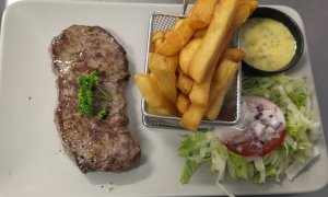 Biff m. pommes & bearnaise
